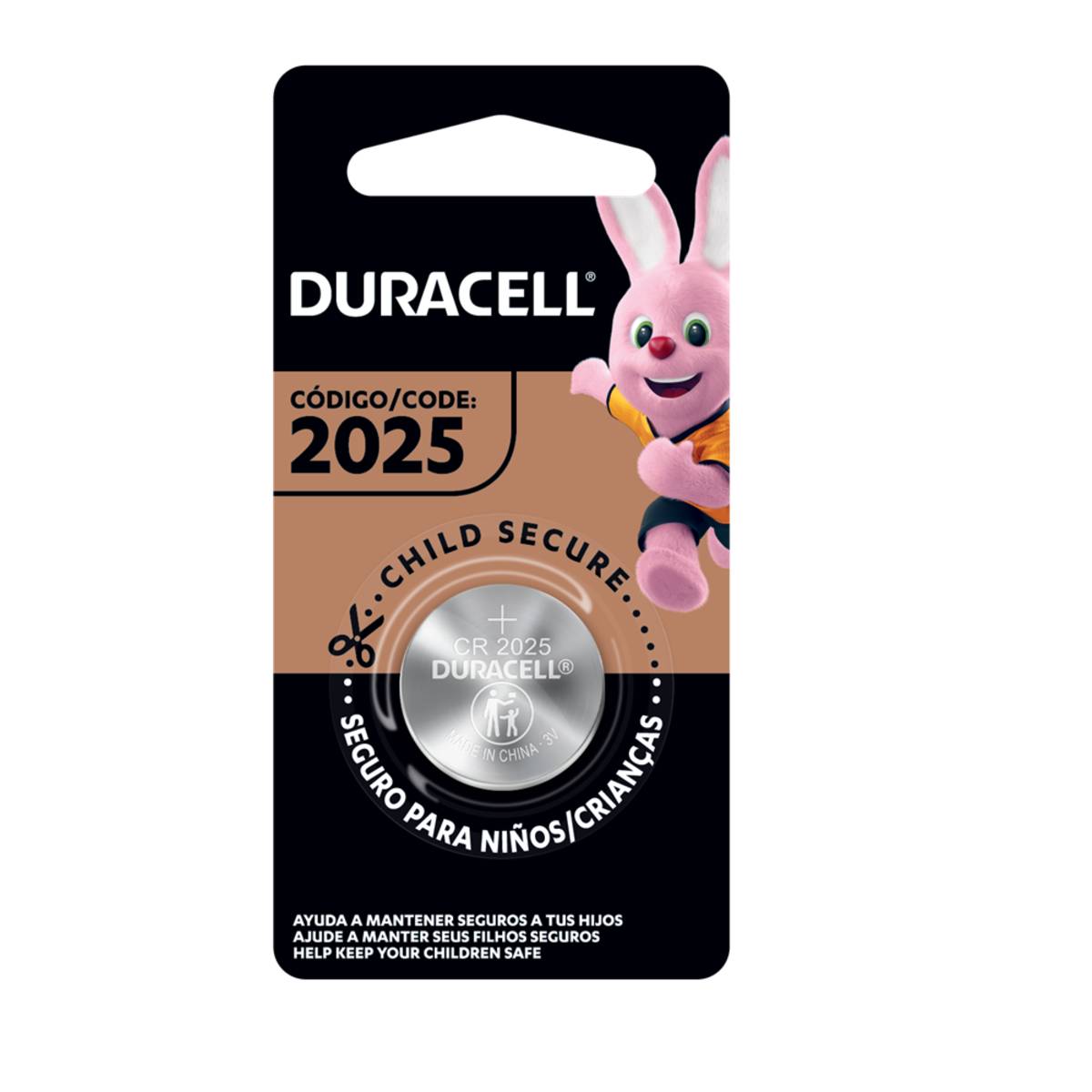 Pila Duracell 2025 1 pieza litio image number null