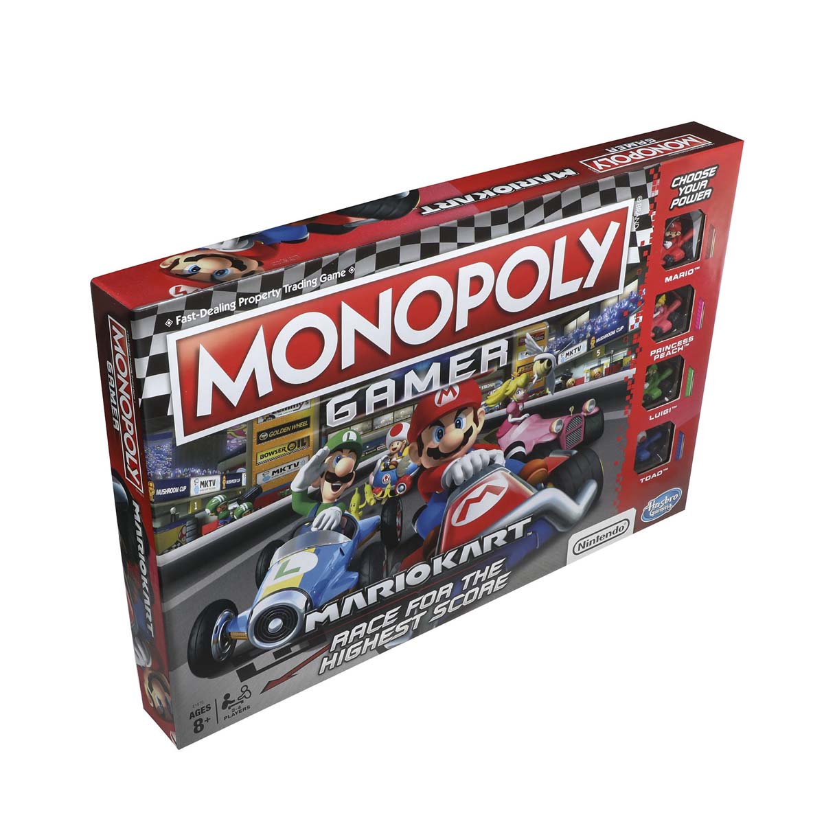 Juego de Mesa Monopoly Mario Kart image number null