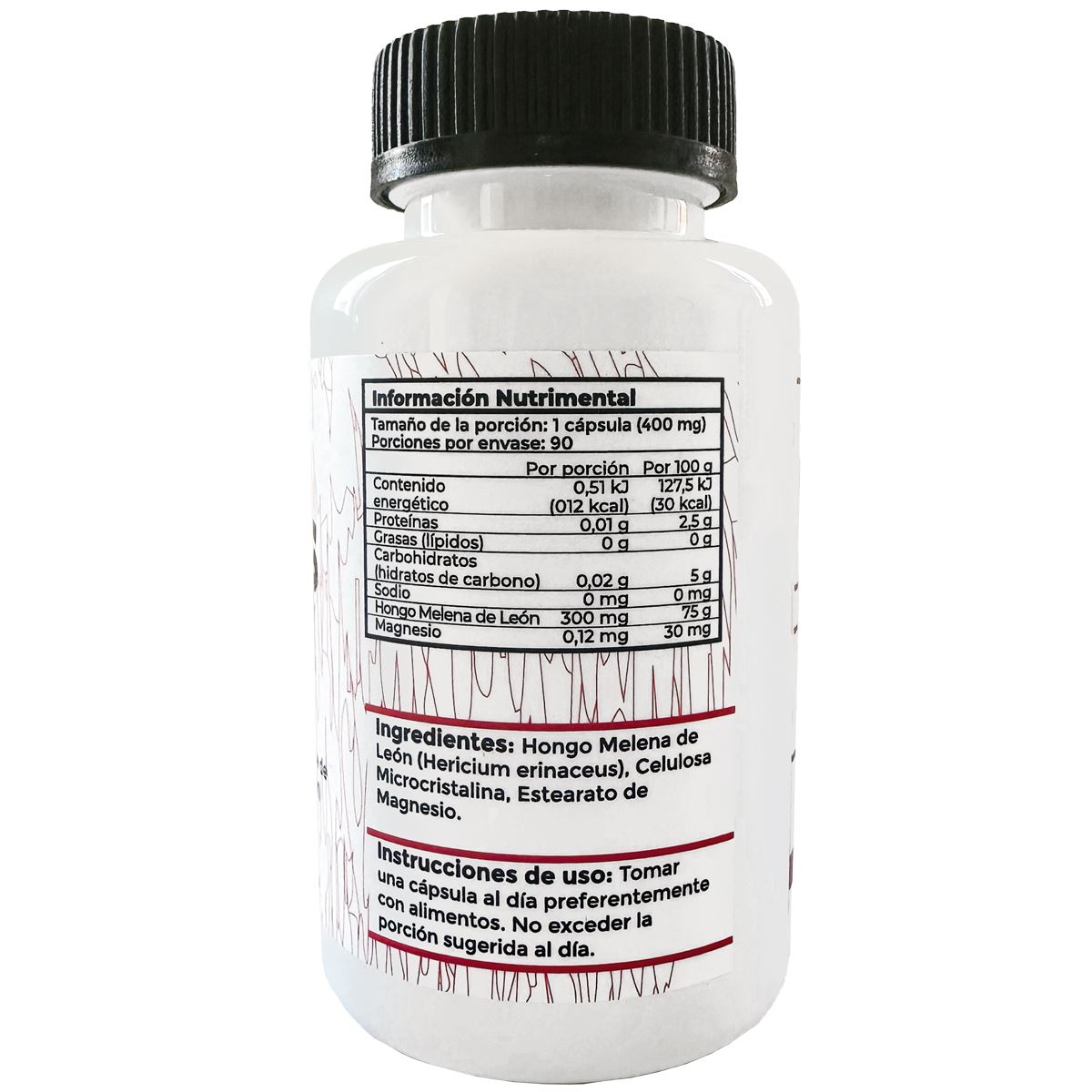 5H8 Melena de Le&oacute;n 90 caps image number null