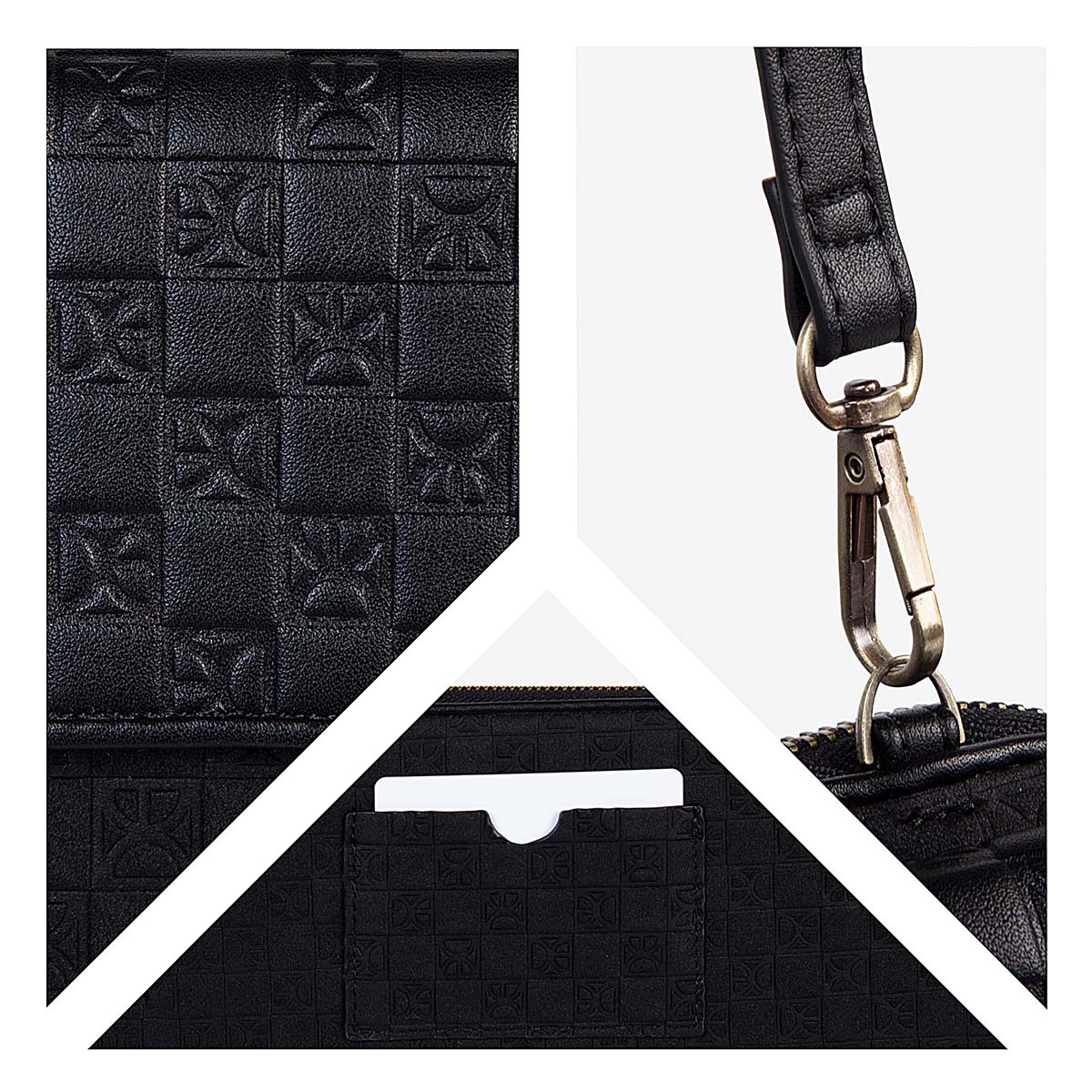 Billetera Híbrida Cloe Negro para Mujer image number null