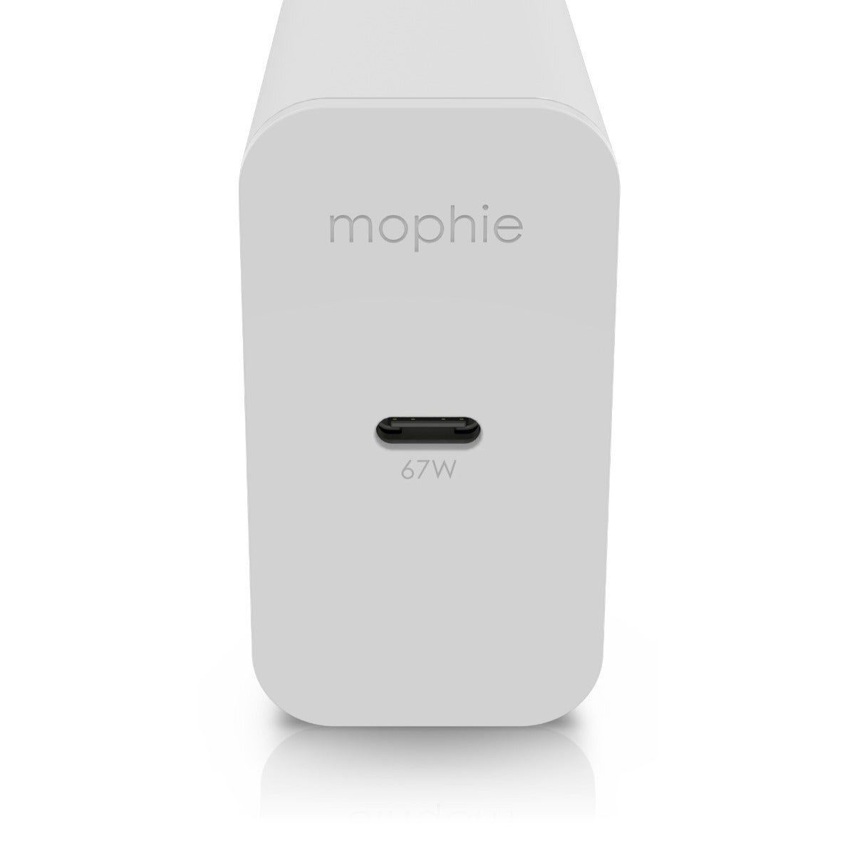 Cargador de Pared Mophie Carga S&uacute;per R&aacute;pida 67W con Cable de USB C a USB C image number null