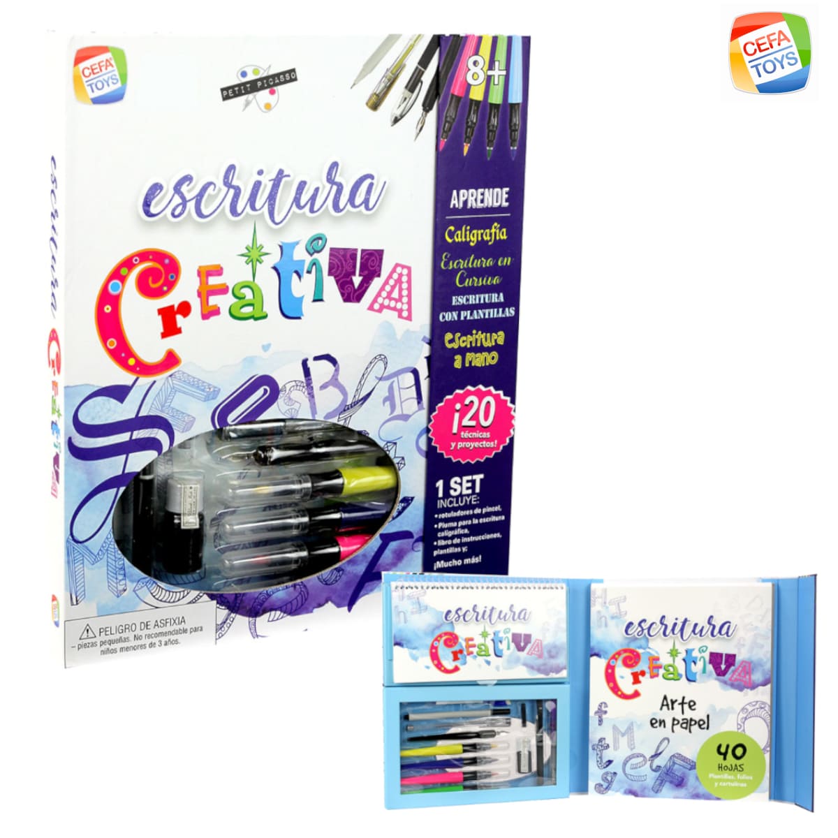 Set Escritura Creativa Petit Picasso Cefa Toys image number null