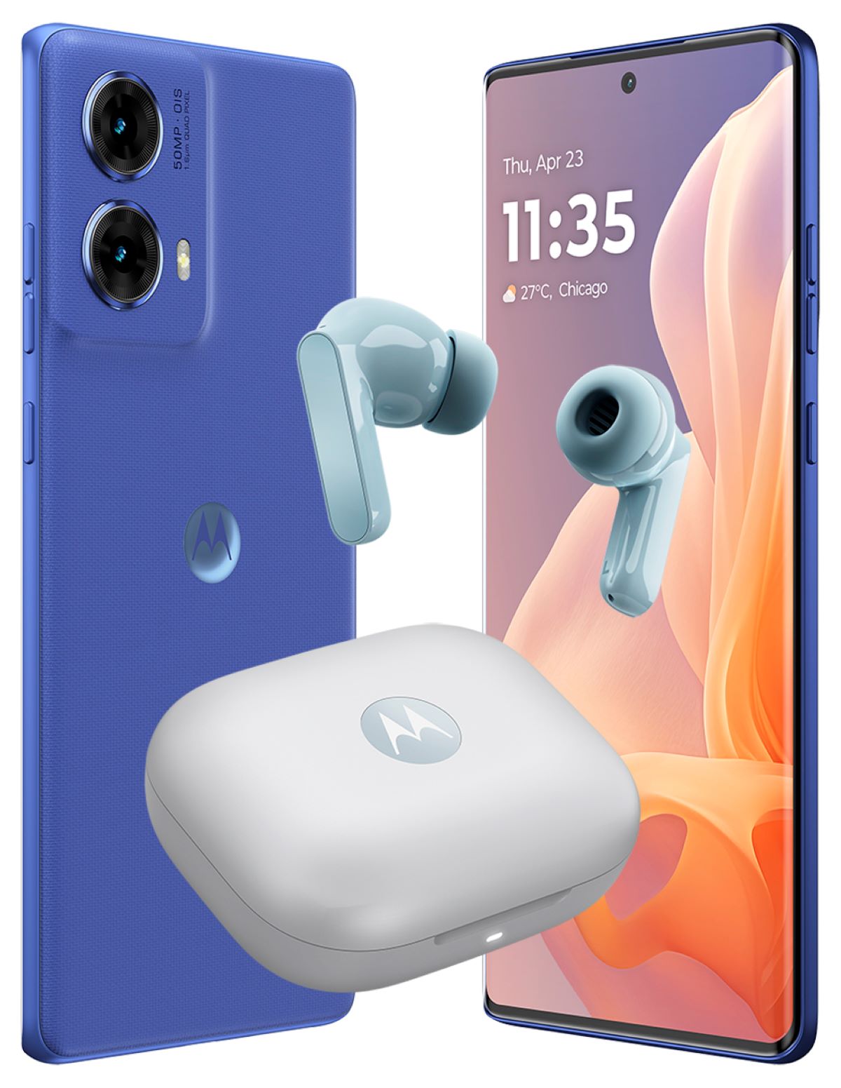 Motorola G85 5G 256GB Azul + Moto Buds image number null