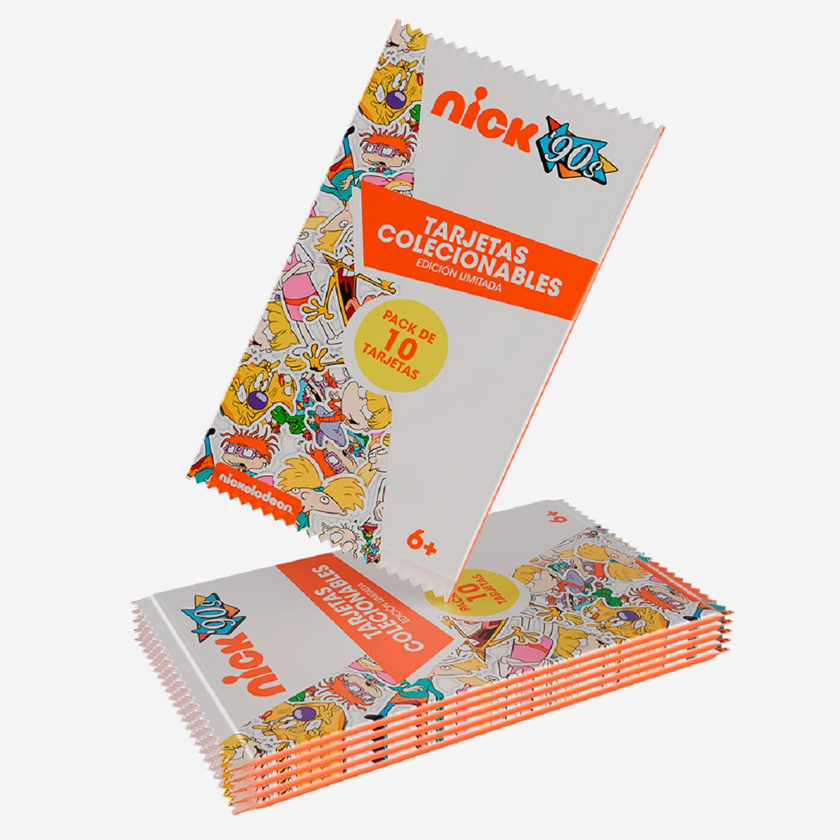 Sobre c/10 Tarjetas Coleccionables Nick '90s image number null