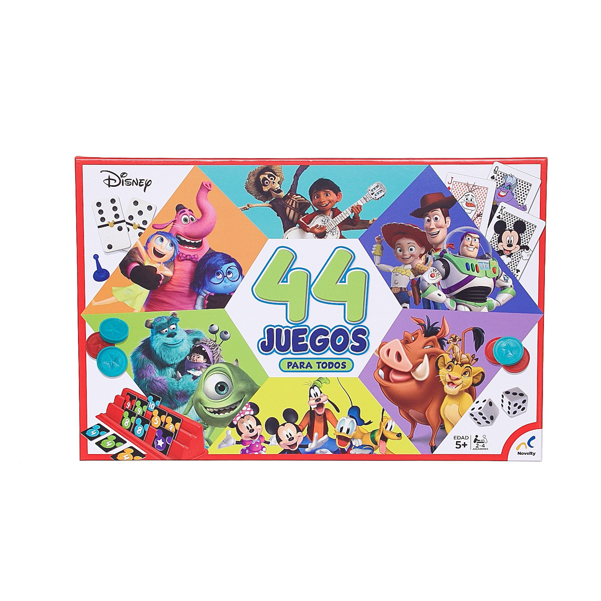 Set 44 Juegos para Todos Disney Pixar Novelty image number null