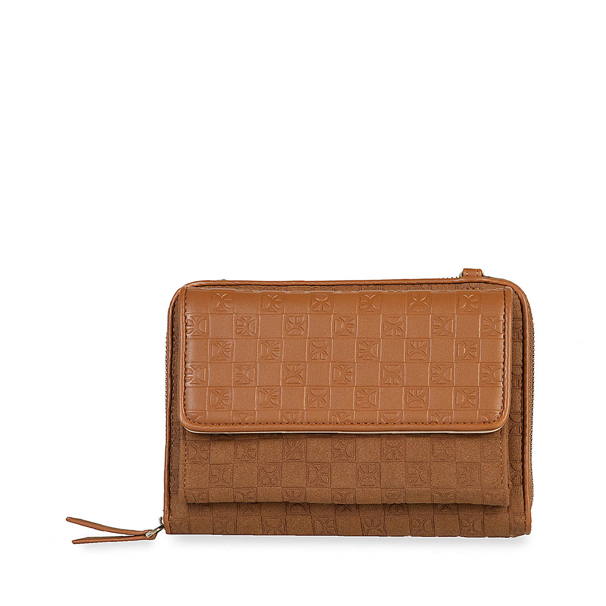 Billetera Híbrida Cloe Café para Mujer image number null