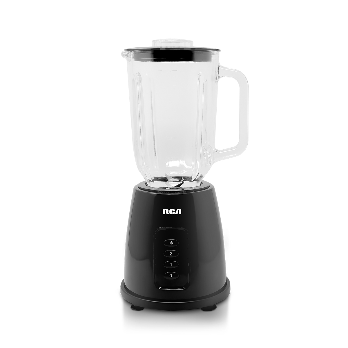 RCA Licuadora de 2 Velocidades con Vaso de Vidrio de 1.5 Litros image number null