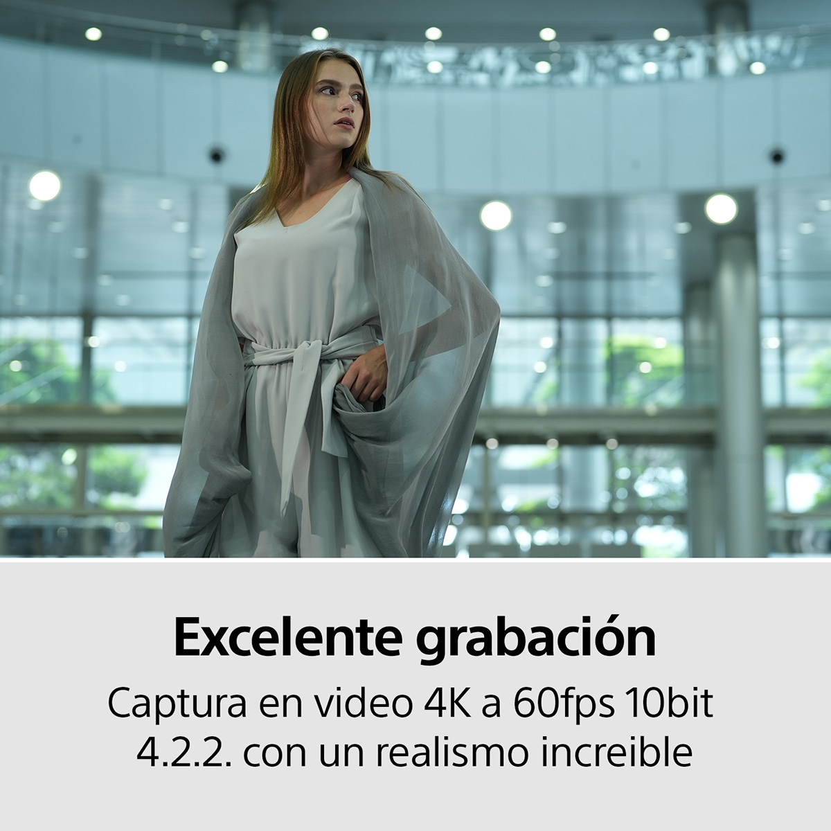 Cámara Sony ILCE-7M4K híbrida full frame image number null