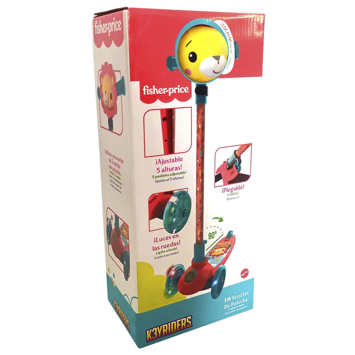 3W Scooter de Peluche Fisher Price image number null