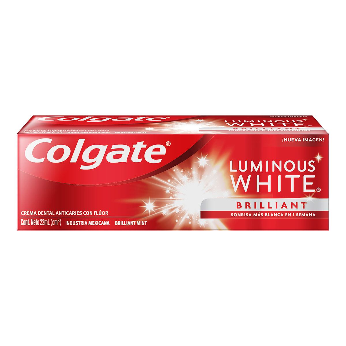 Crema Dental Colgate Luminous White 22 ml image number null