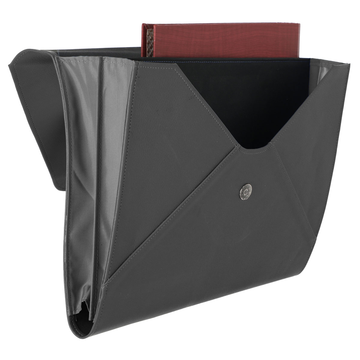 Portafolio Tama&ntilde;o Oficio Flexible Gris Oscuro Kyma image number null