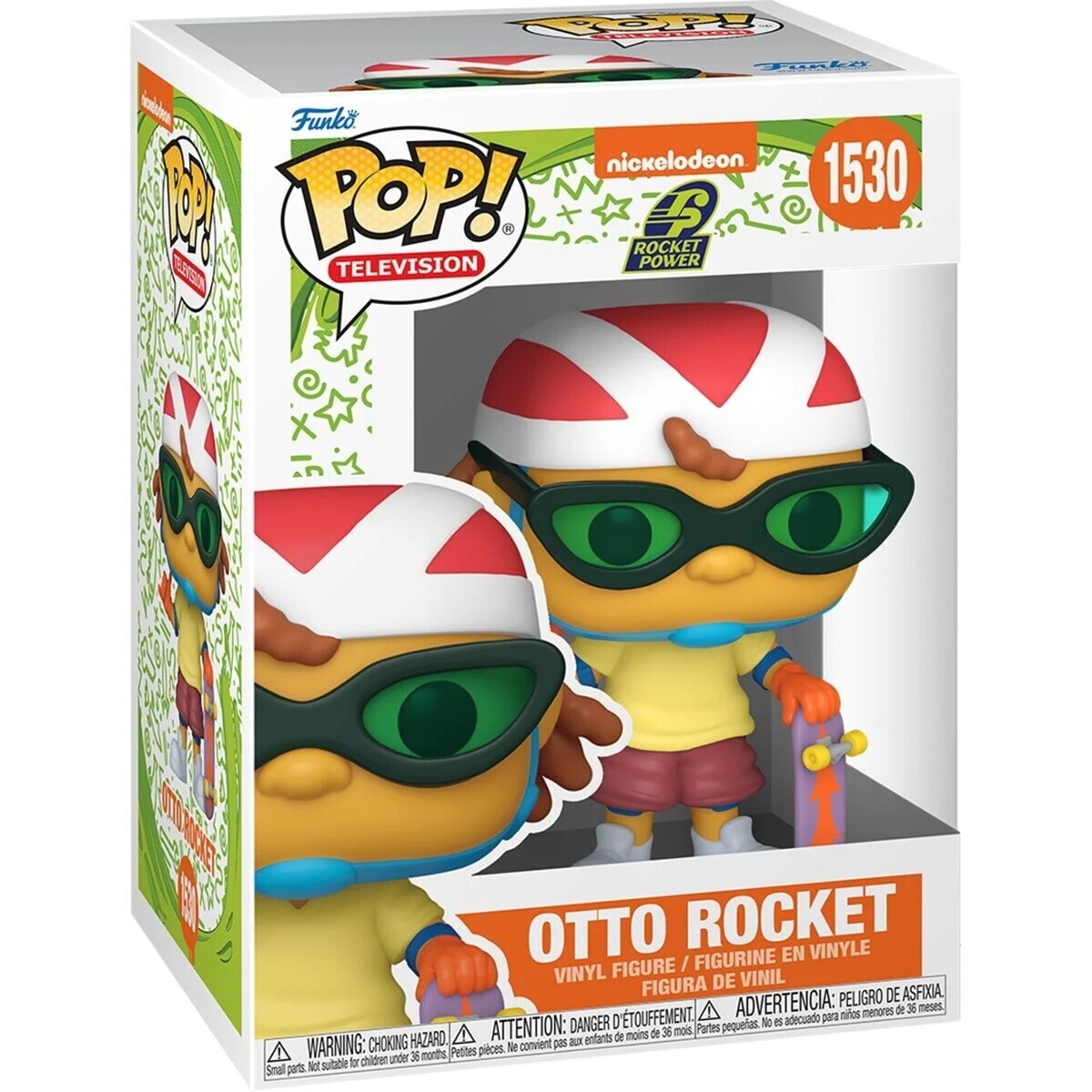 Funko Pop TV: Rocket Power Otto Rocket image number null
