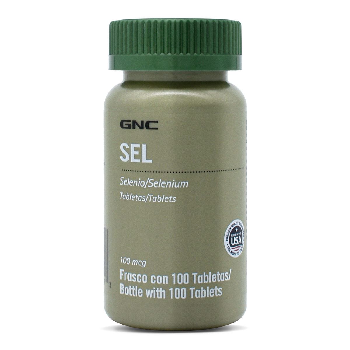 Selenio 100 mcg 100 tabs image number null