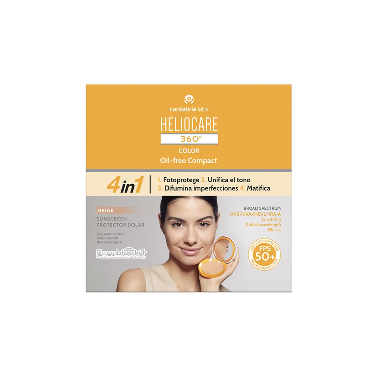 Heliocare 360° Color Compact Oil Free Beige image number null