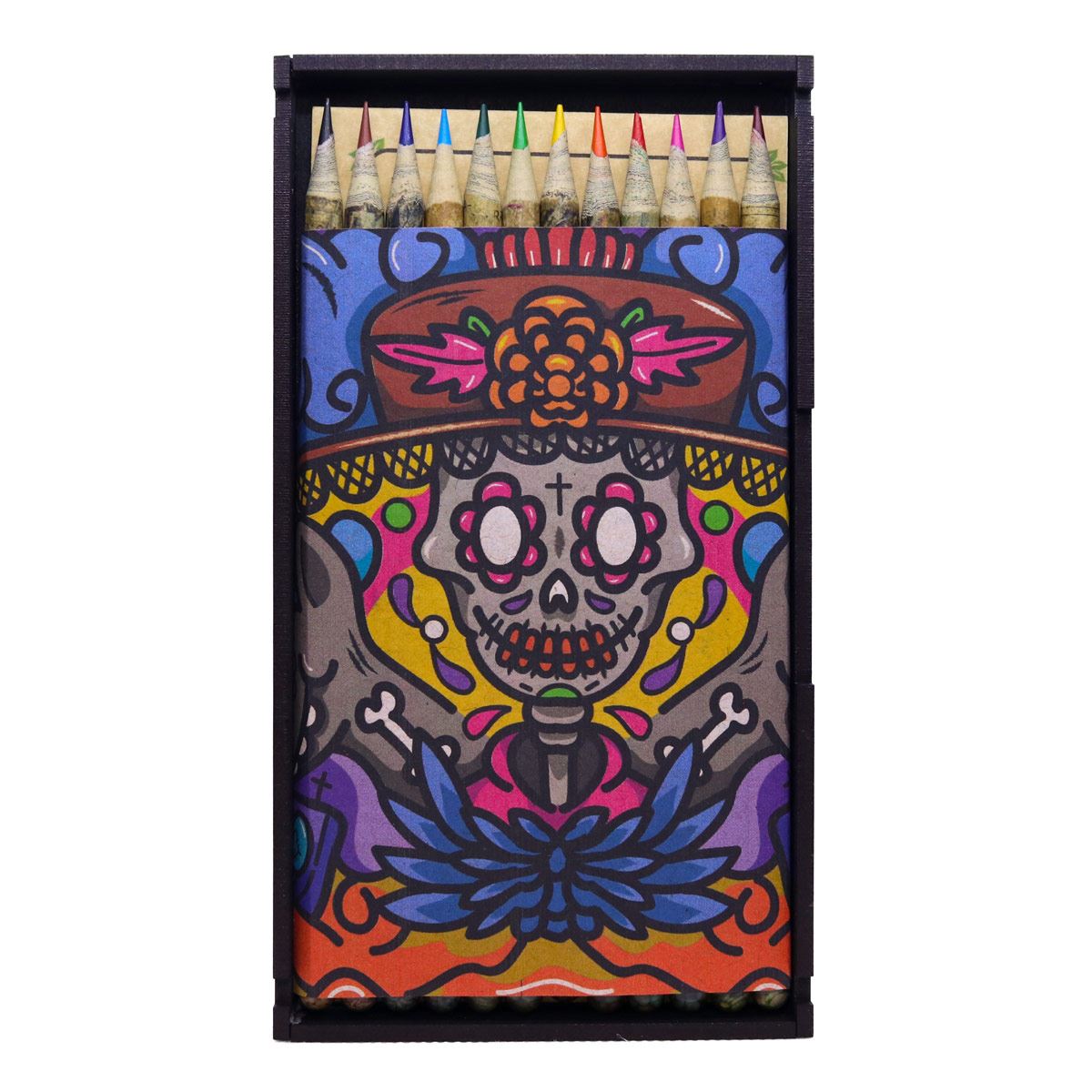 Colección de colores FIORE calaveras. image number null