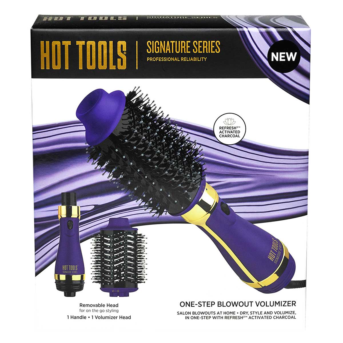 One Step Secador y Voluminizador Removible Hot Tools image number null