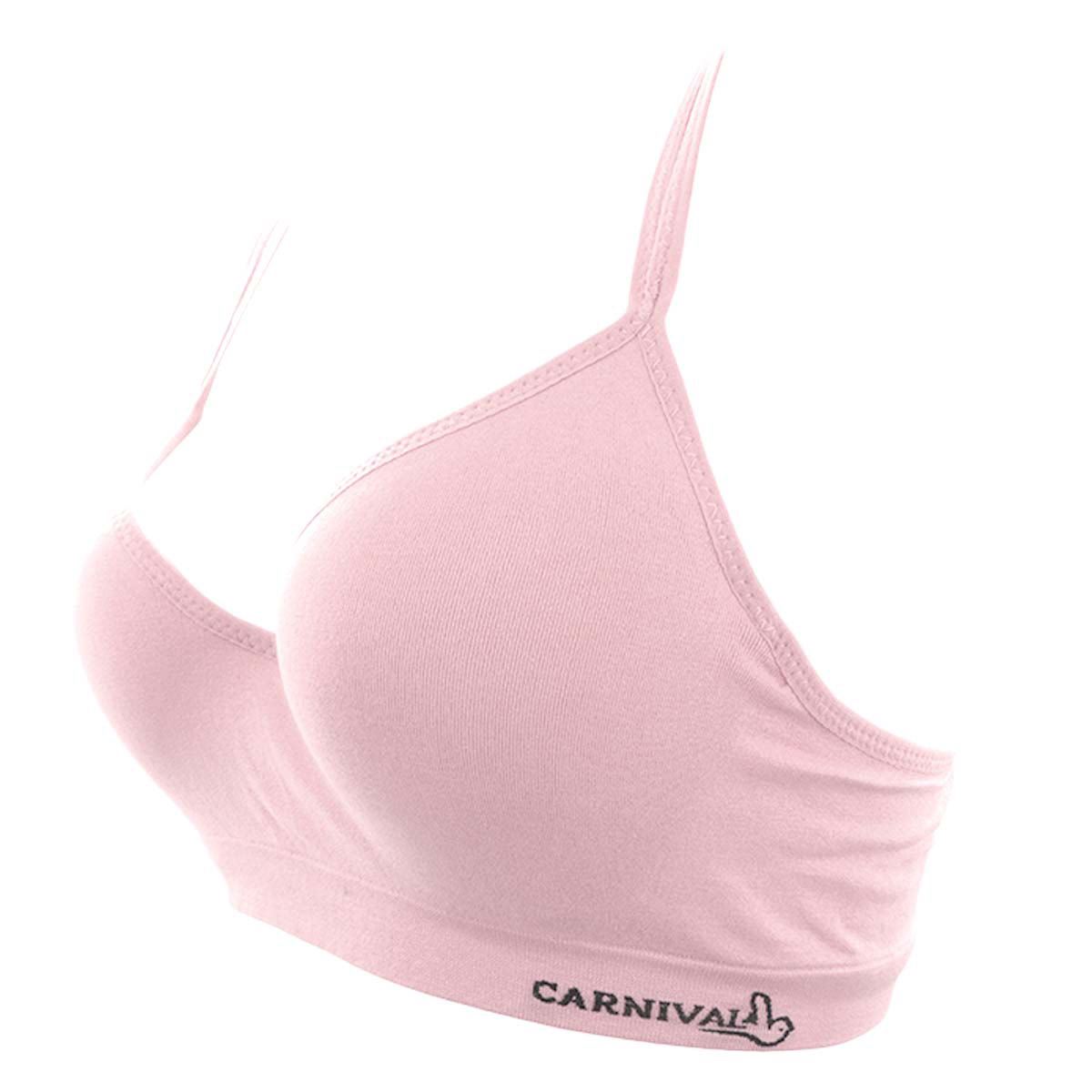 Brassiere Carnival Deportivo con varilla modelo 23780 talla 36B color rosa dama image number null