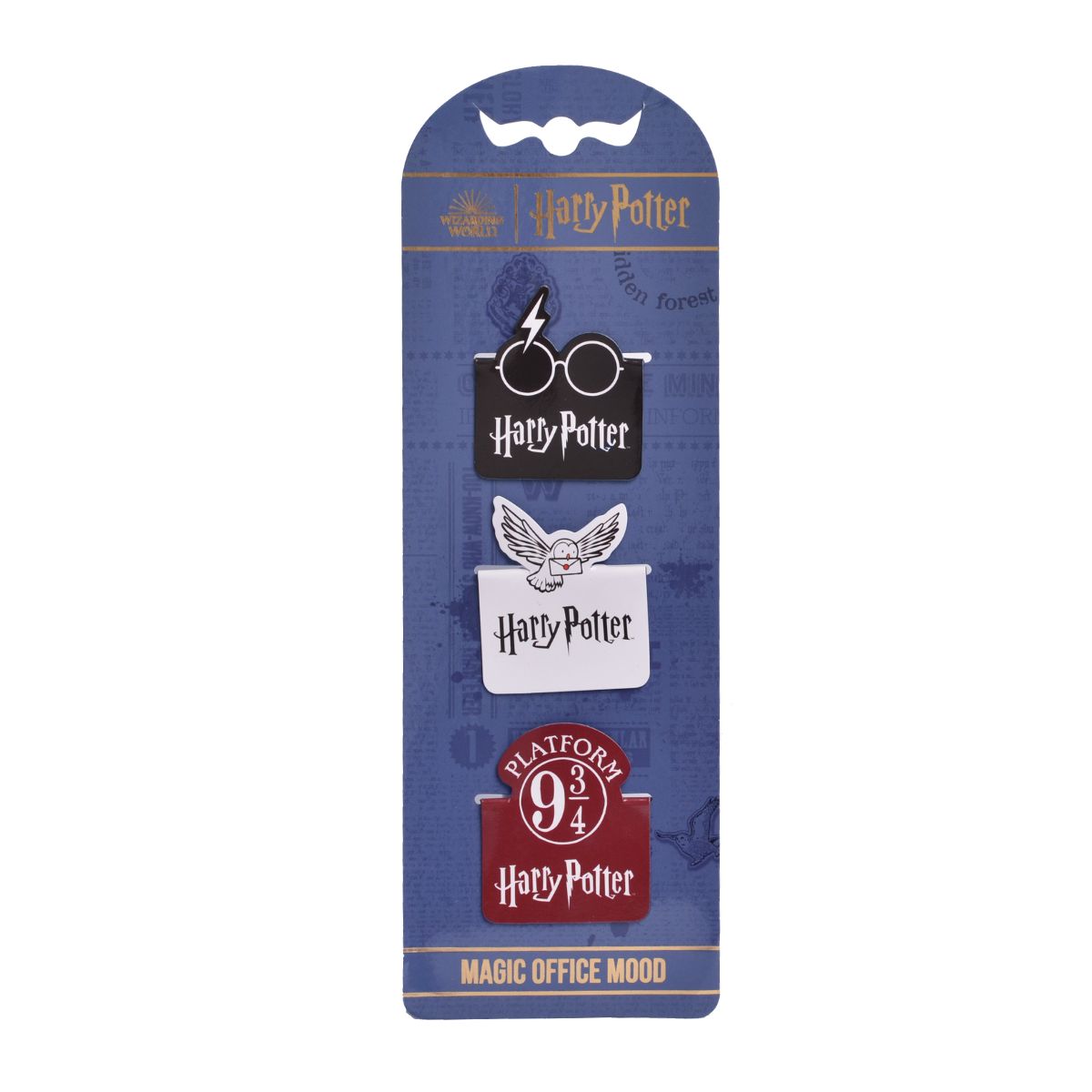 Paquete de 3 Separadores Magn&eacute;ticos de Harry Potter image number null