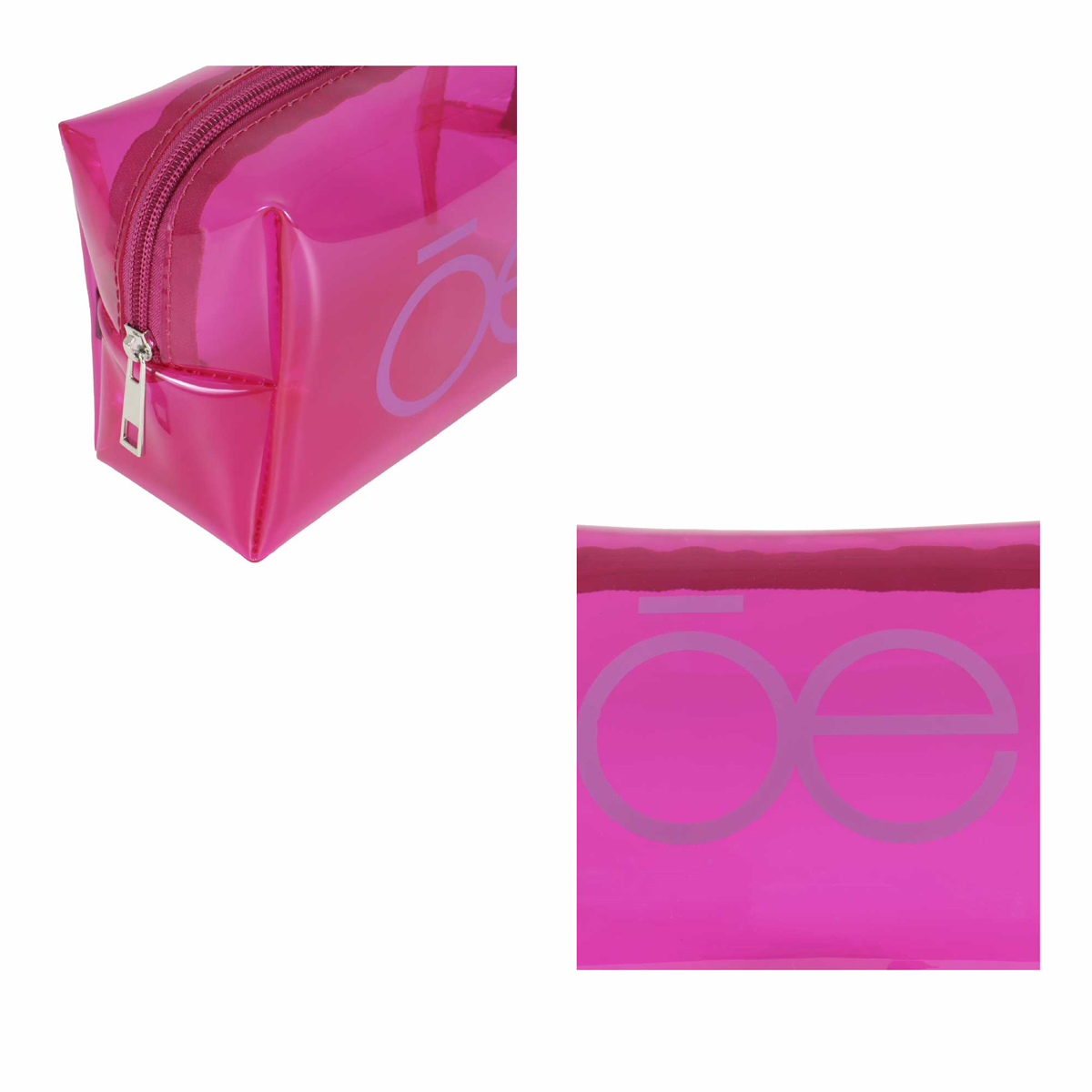 Cosmetiquera Cierre Sencillo Magenta Cloe image number null