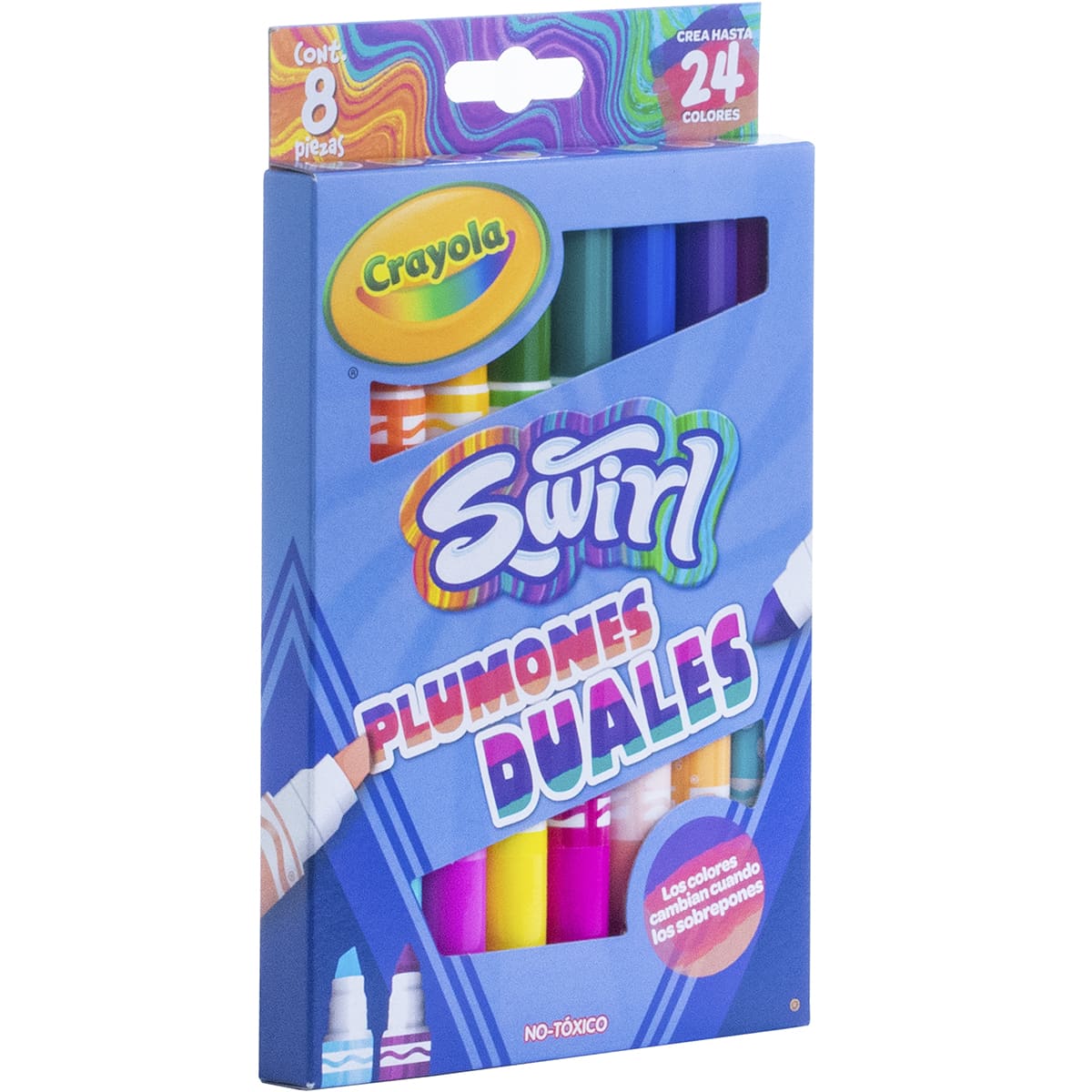 Plumones Duales CRAYOLA Swirl image number null