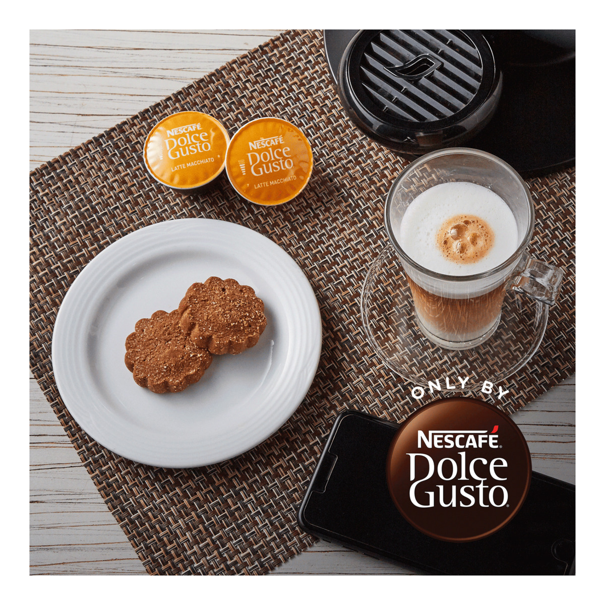 Cápsulas latte macchiato NESCAFE DOLCE GUSTO 16pz e-3 image number null