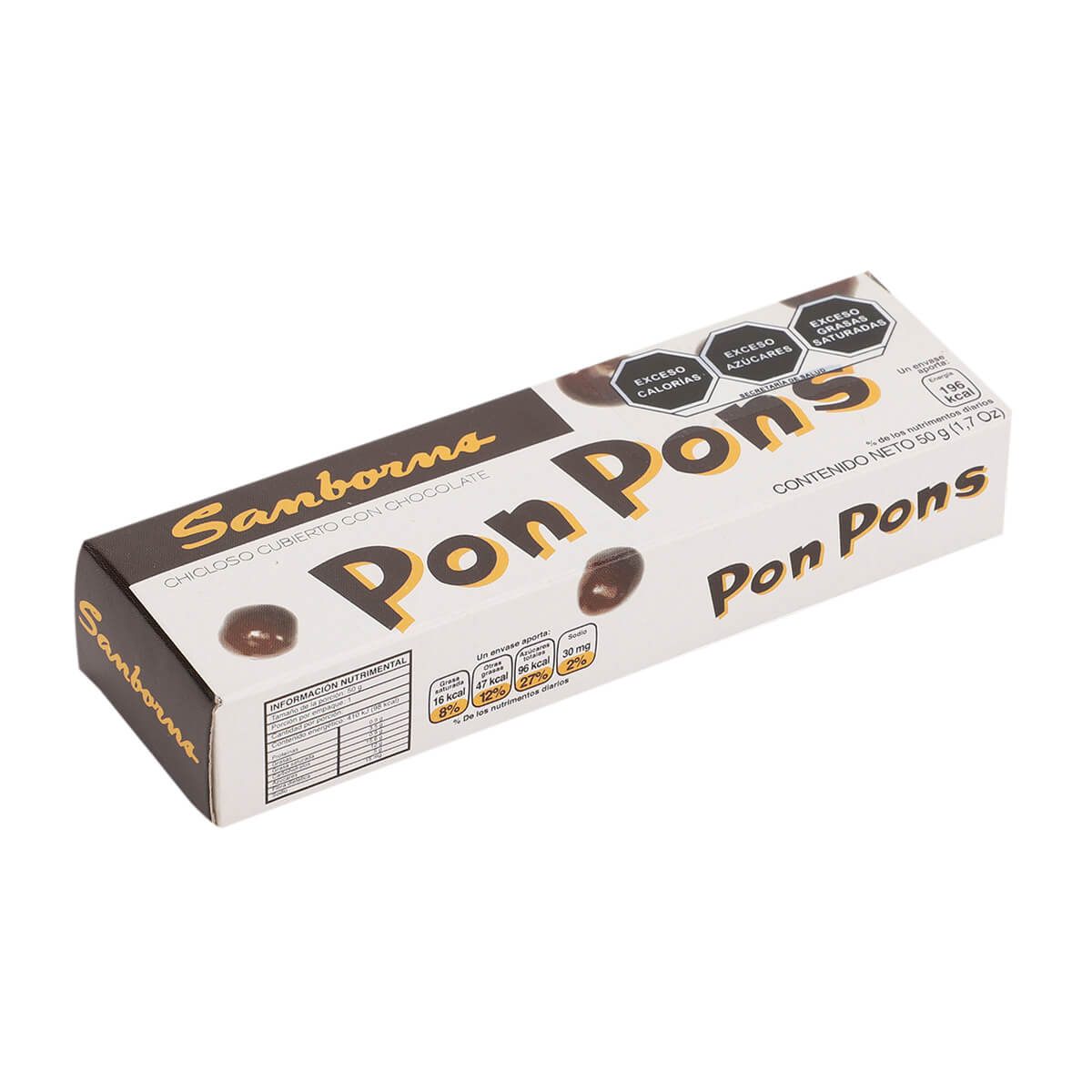 Caja de Chocolates Pon Pons de 50 gramos Sanborns image number null