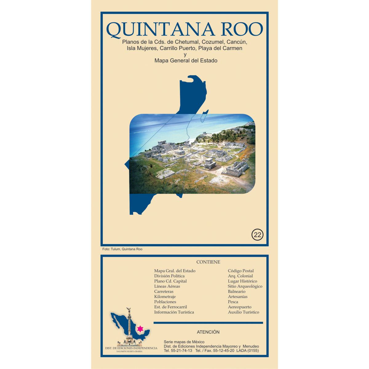 Mapa Quintana Roo image number null