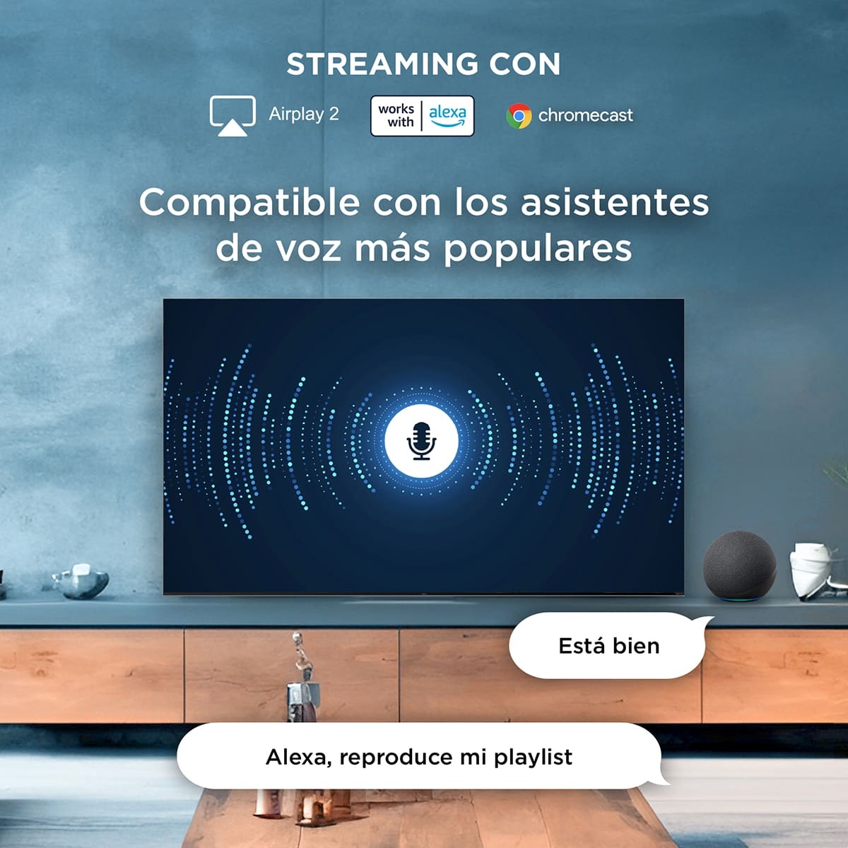 Pantalla Google TV TCL de 43 Pulgadas 4K 43s551g image number null