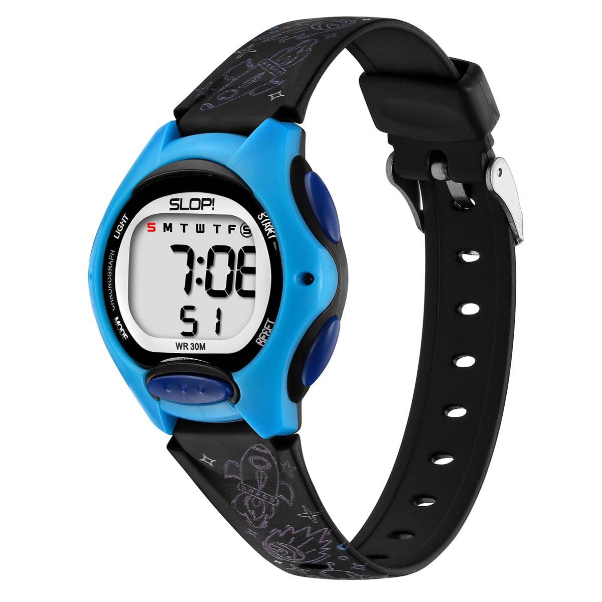 Reloj Infantil Slop para Niño Sw25304g4 Negro image number null