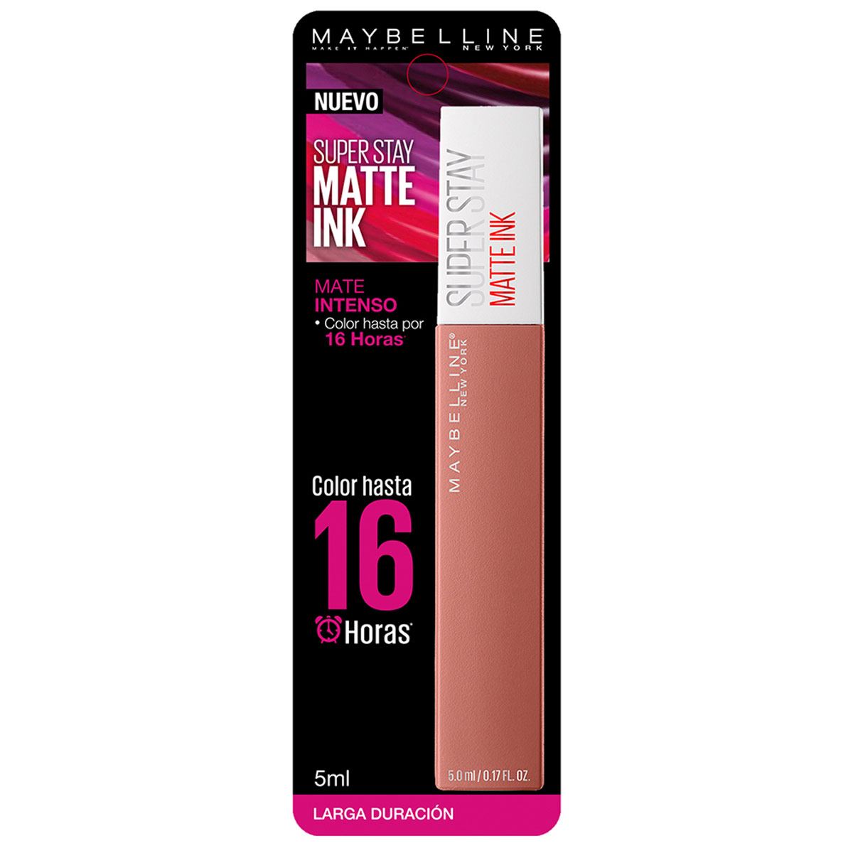 Labial L&iacute;quido Maybelline New York Super Stay Matte Ink 65 seductres 5ml image number null
