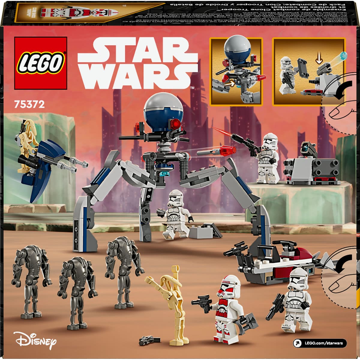 LEGO&reg; Pack de Combate: Clon Trooper y Droide de Batalla image number null