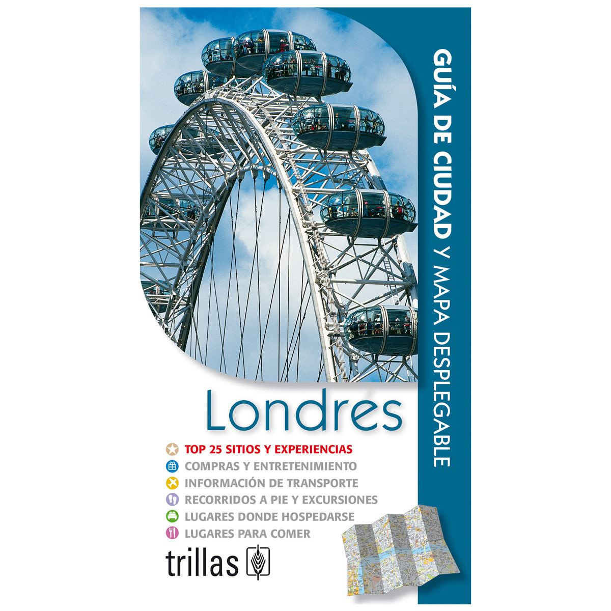 Londres, gu&iacute;a de ciudad y mapa desplegable image number null