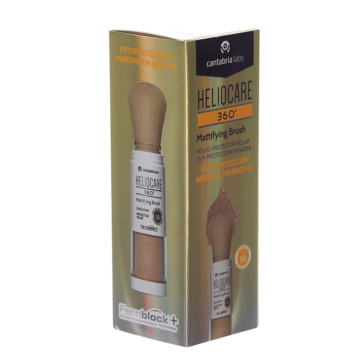 Heliocare 360° Mattifying Brush SPF50+ image number null