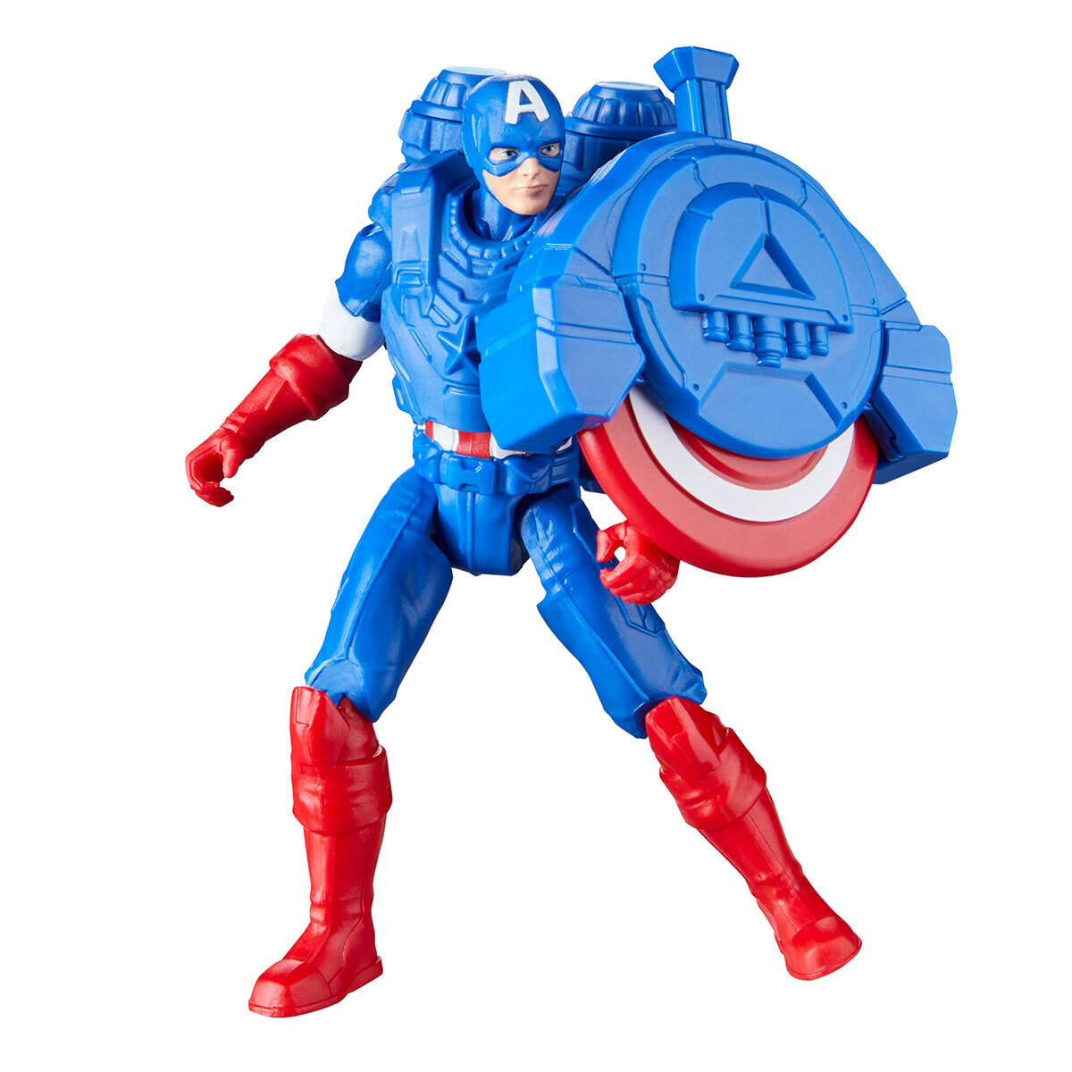 Figura de acción Marvel Epic Hero Capitán América con Equipo Batalla image number null