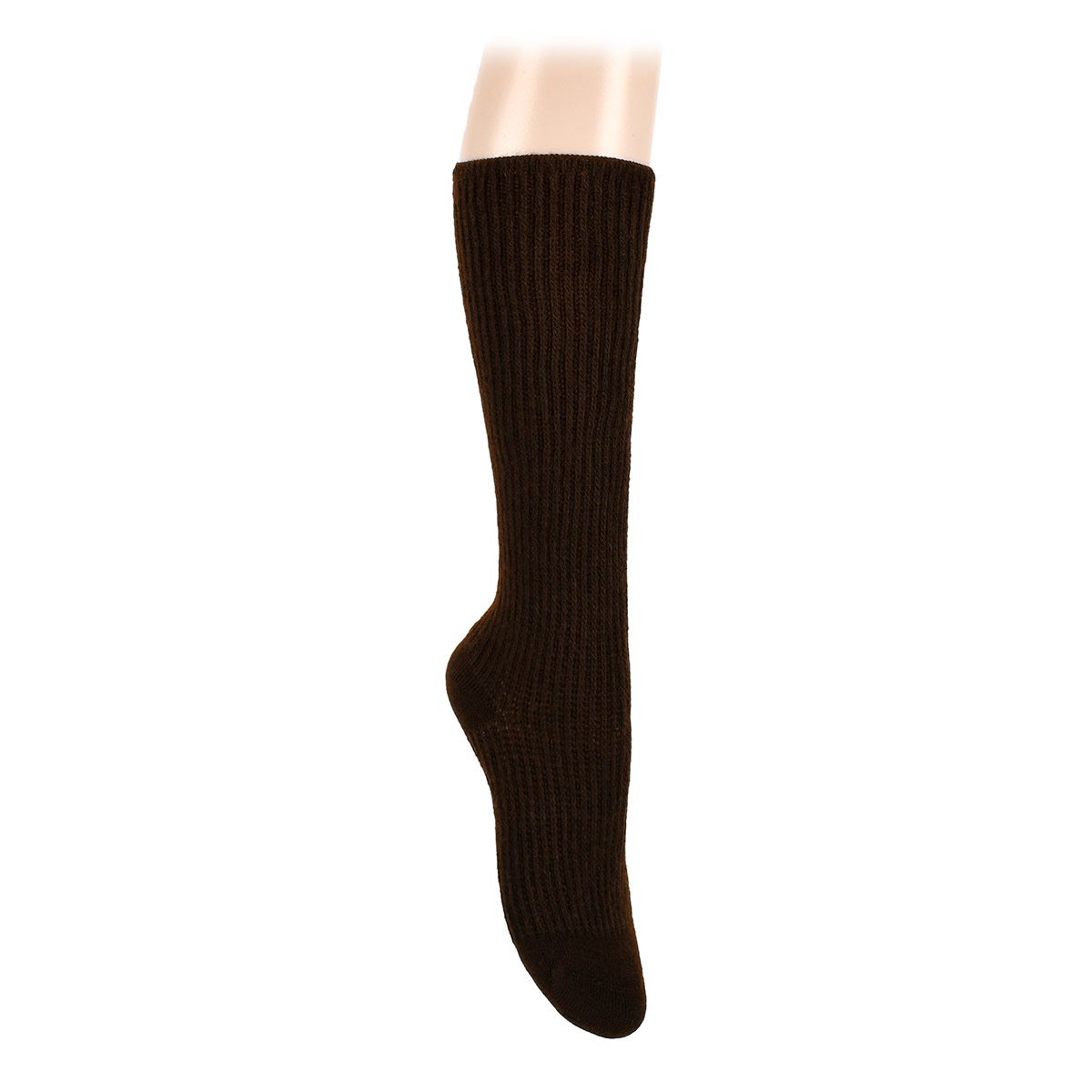 Calcetas Preven-T ejecutiva diabetes terapéutico ventilado sin costuras modelo 1968 talla chica-mediana(21 a 24cm) color cafe dama image number null