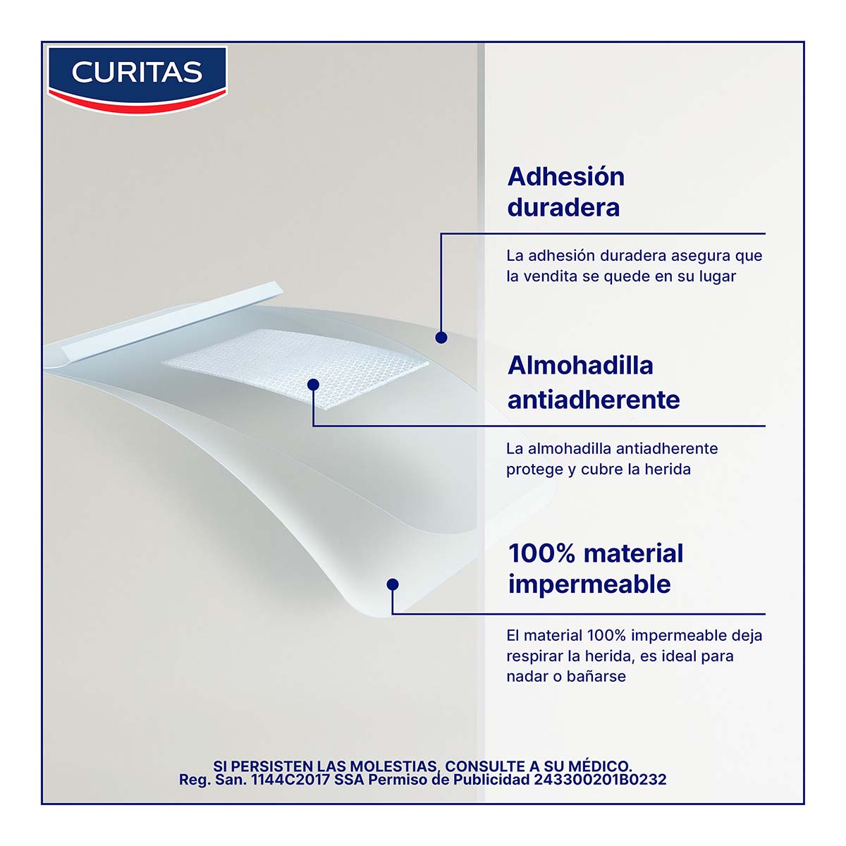 Curitas Aqua Protect 3XL con 5 Piezas image number null