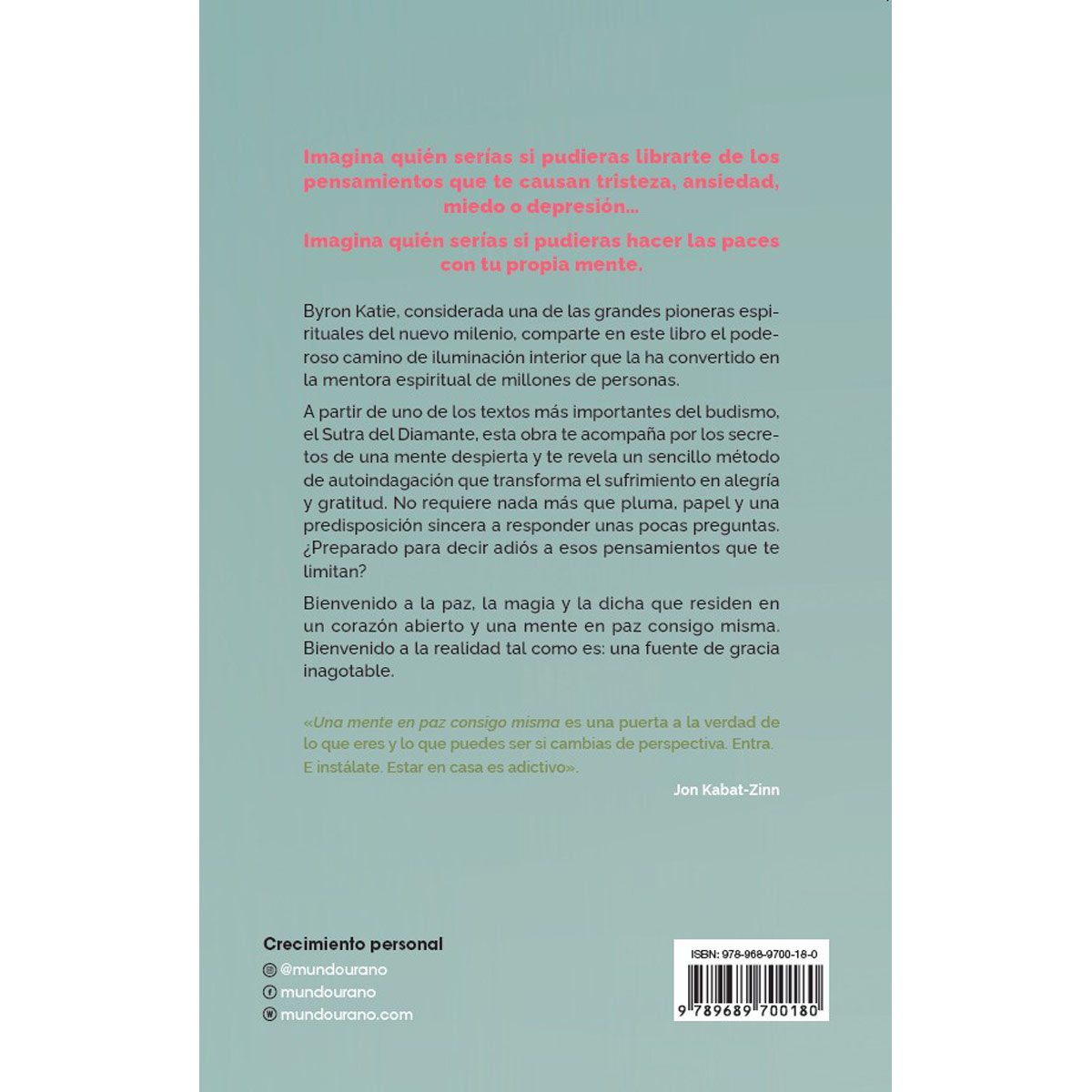 Una mente en paz consigo misma image number null