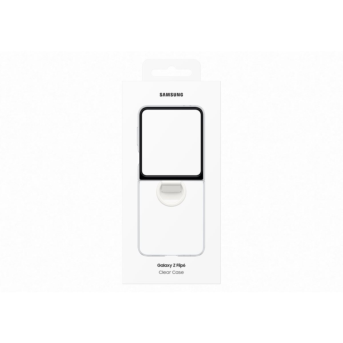 Funda Samsung Transparente con Anillo para Galaxy Flip 6 image number null