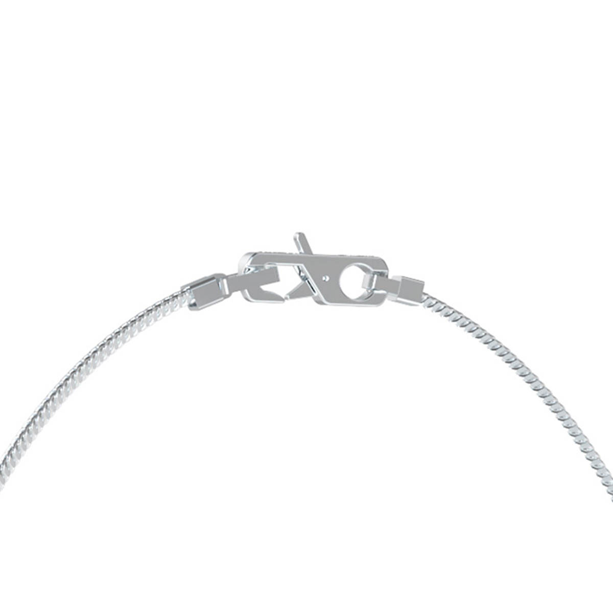 Collar Plateado Acero Inoxidable GUESS image number null