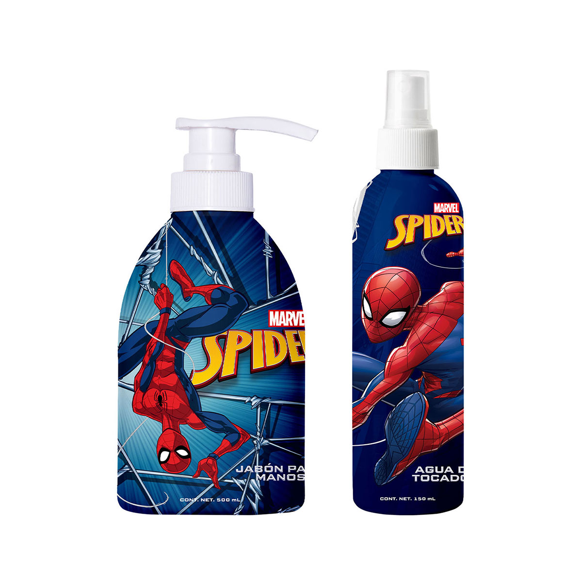 Disney Set de Jab&oacute;n para Manos 500 mL + Body Mist de 150 mL Spiderman image number null