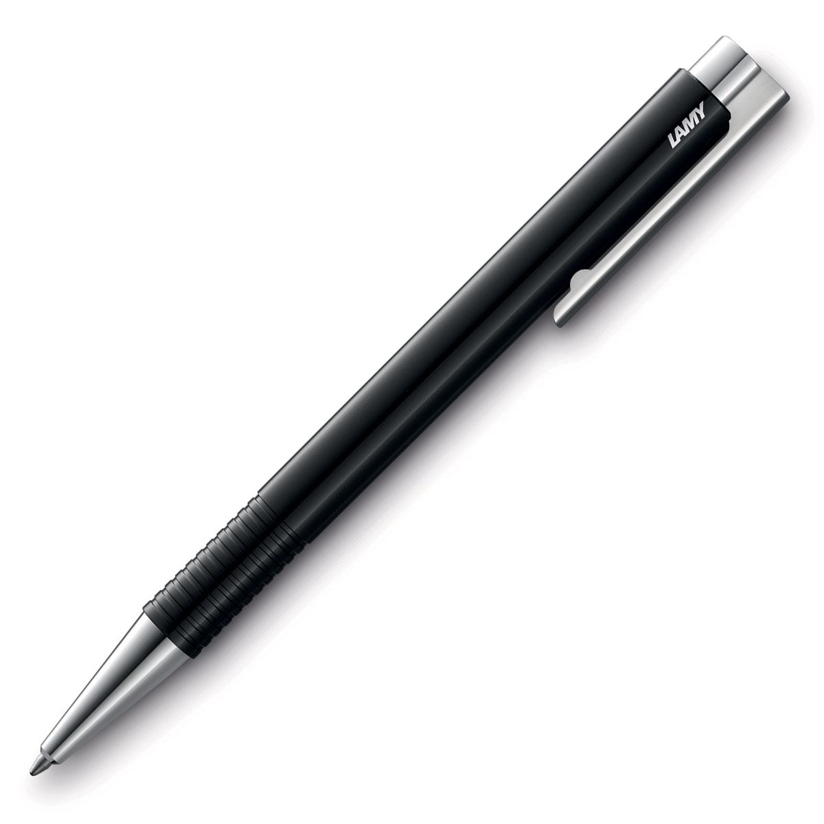 Bolígrafo Lamy negro  acero pulido image number null