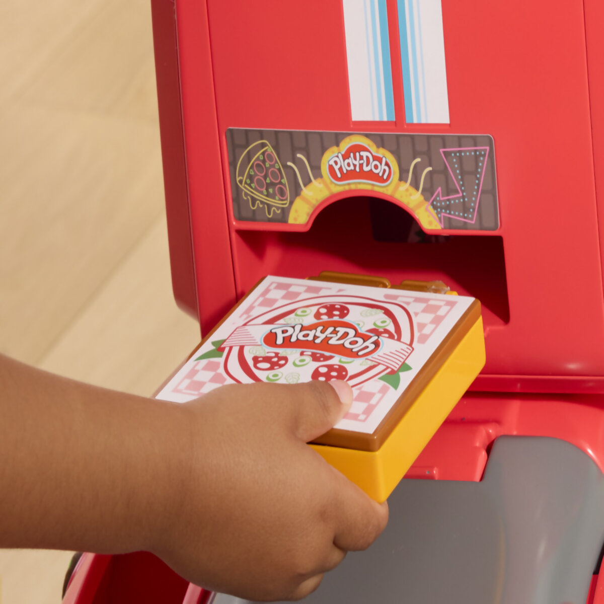 Moto Scooter Play-doh Repartidor de Pizzas image number null