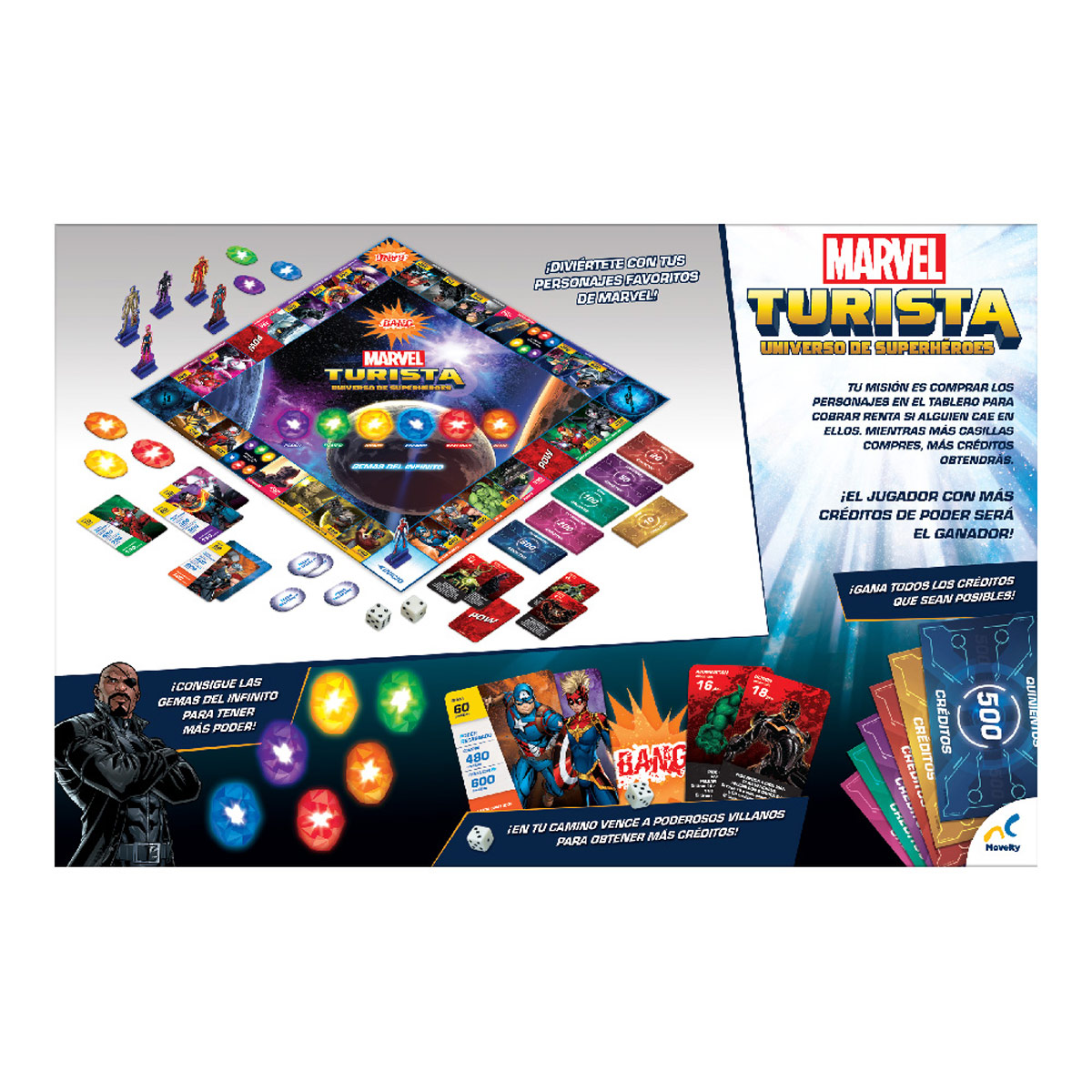 Juego de Mesa NOVELTY  Turista de Marvel image number null