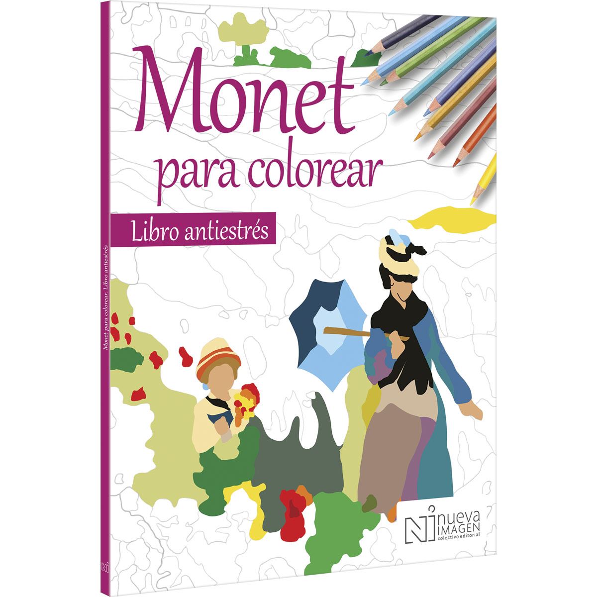 Monet para colorear image number null