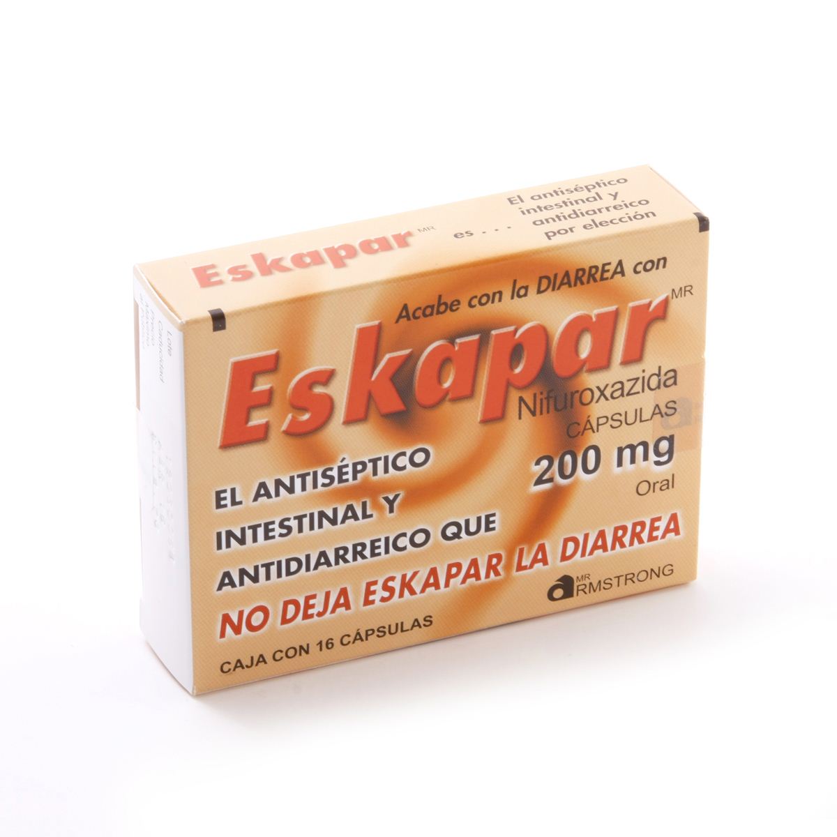 Eskapar con 16 C&aacute;psulas 200 mg image number null