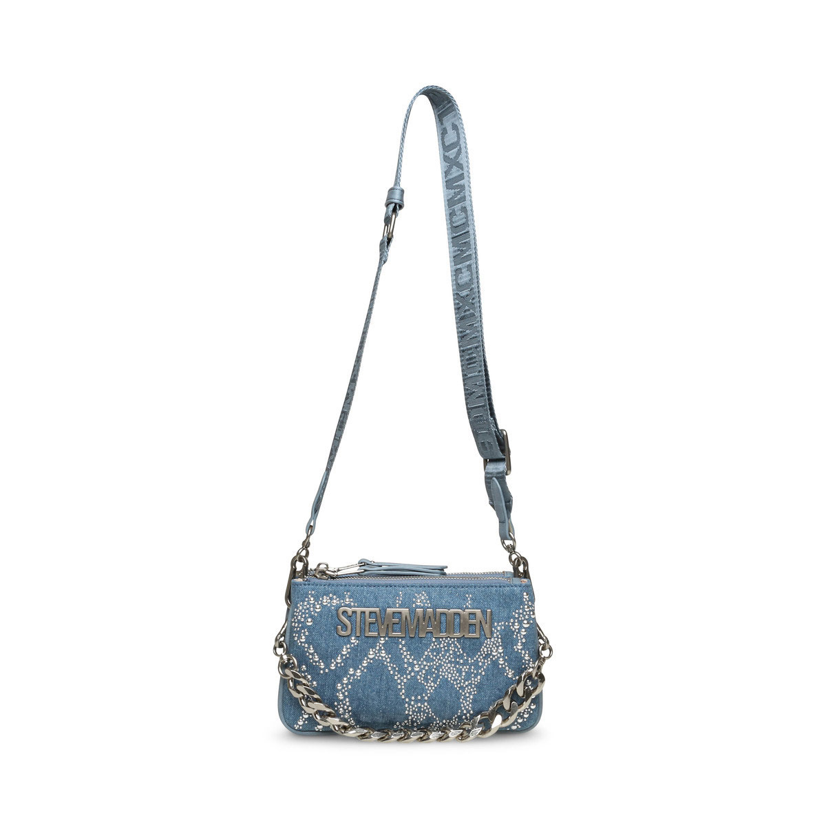 Crossbody Color Azul Steve Madden para Mujer image number null
