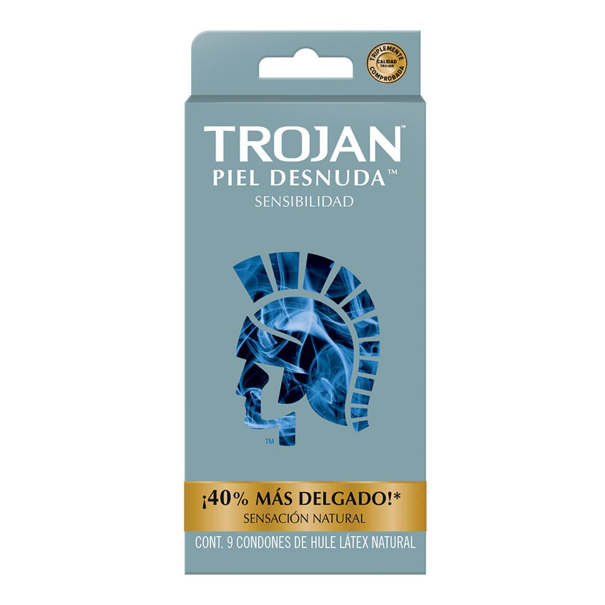 Condones de Latex Ultra Delgados Trojan 9 piezas image number null