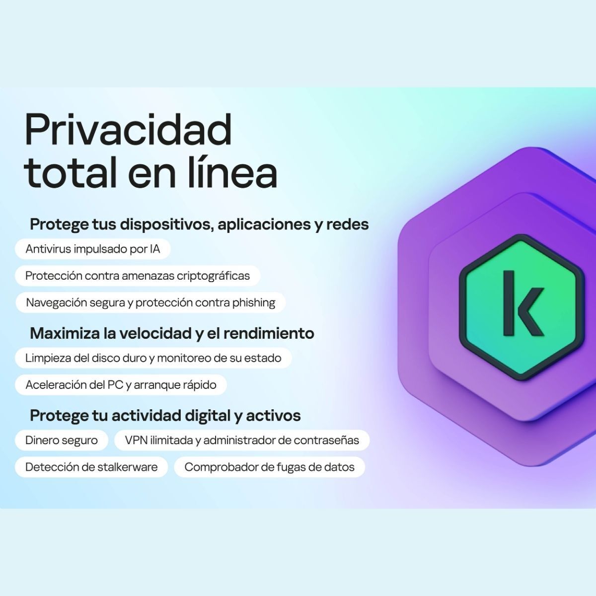 Kaspersky plus 3 dispositivos 1 año image number null