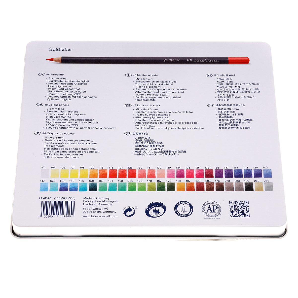 L&aacute;pices Faber-Castell Goldfaber x 48 image number null