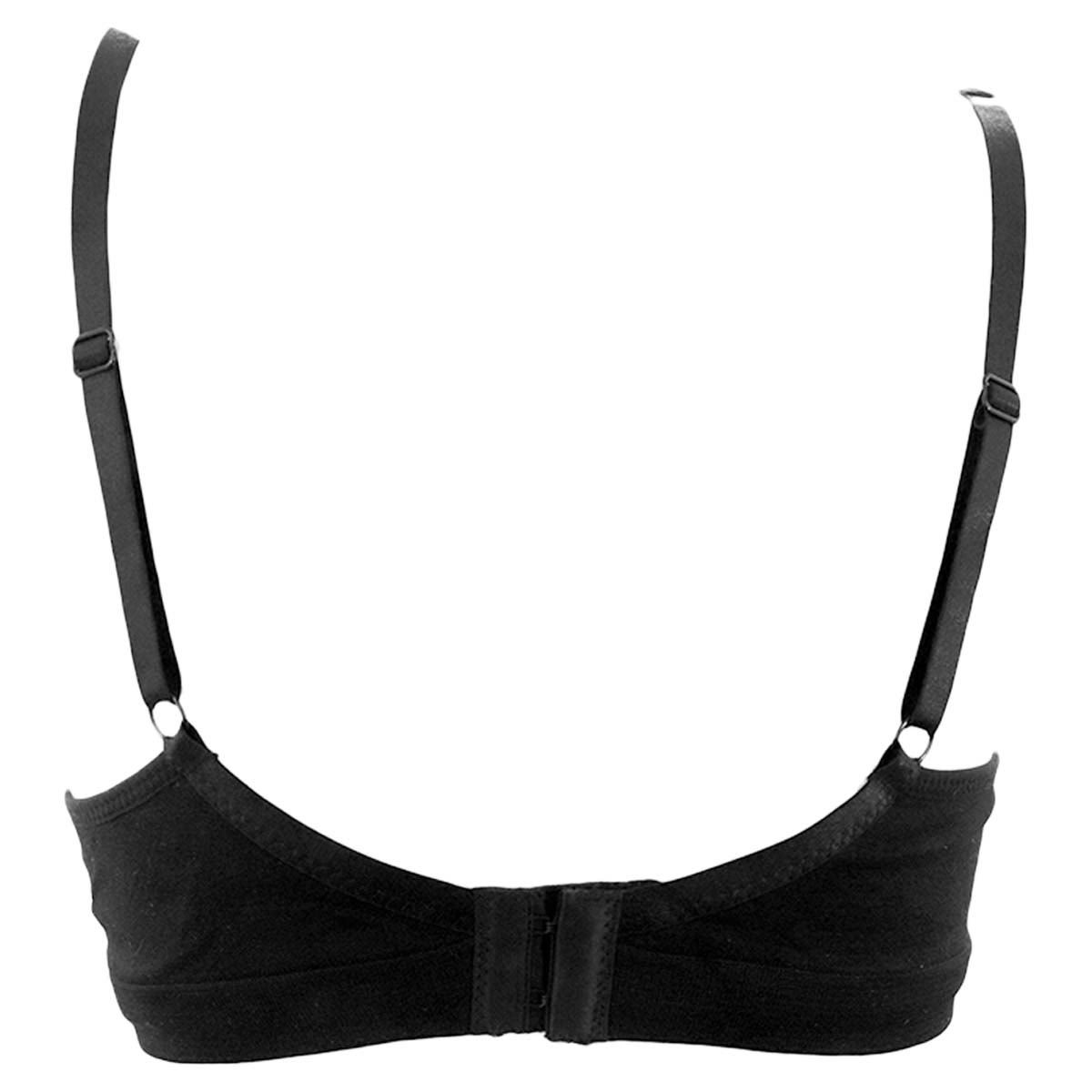 Brassiere Carnival Deportivo con varilla modelo 23780 talla 32B color negro dama image number null